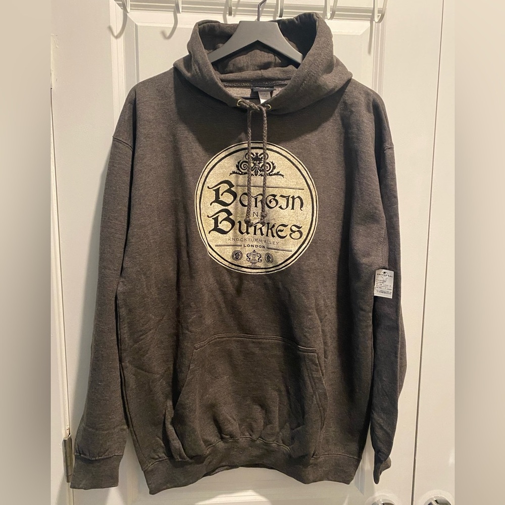 NWT Harry Potter Wizarding World Borgin & Burke Unisex Hoodie! Sz. XL, Nice!